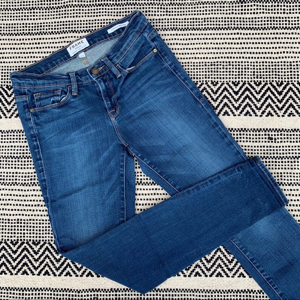 Frame Denim Le Skinny Jeanne Crop size 27